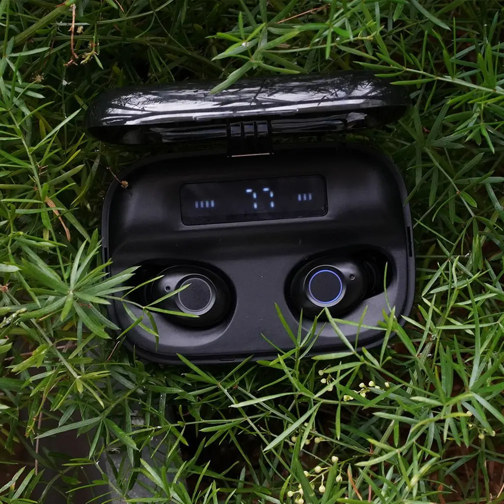 T20S 5 0 Wireless Sports Headphones Binaural High Capacity Headphones Bilateral Stereo Clear Sound Quality Headset