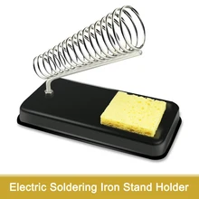 Soldering-Iron-Stand-Holder Welding-Sponge Support-Station-Generic Electric Small High-Temperature-Resistance