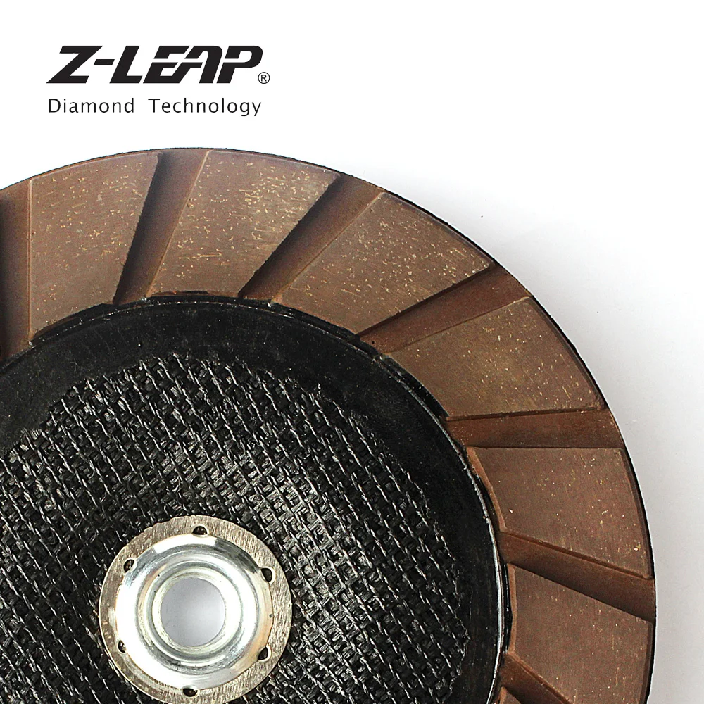 Z-LEAP 1 шт. 180 мм Алмазное шлифовальное колесо с фланцем 5-8-11 M14 сухое колесо чашки Керамическая связь для бетонный гранитный мраморная полировка