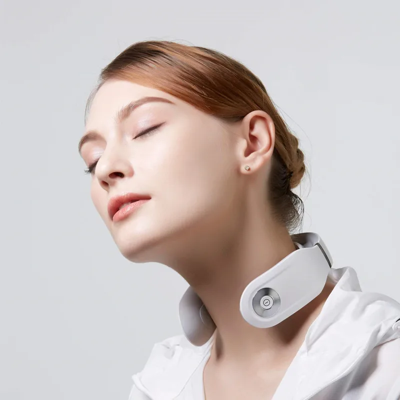  SKG Smart Electric Neck Massager Heating Pain Relief Tool 3D Wireless Deep Tissue Body Massage Heal - 4000182799600