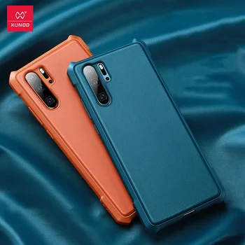 

XUNDD Shockproof Case For Huawei P30 Pro Case Leather Plain Protective Airbag Bumper Cover Transparent Shell For Huawei P30 Case
