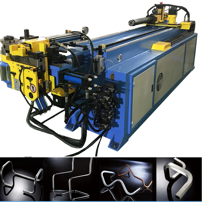 

cnc pipe bender hydraulic aluminum copper iron steel bending machine automatic pipe and tube bending machine DW38CNC3A1S