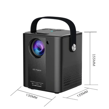 

Portable LED HD Multimedias Projector Handheld Mini Projector for Home Office JR Deals