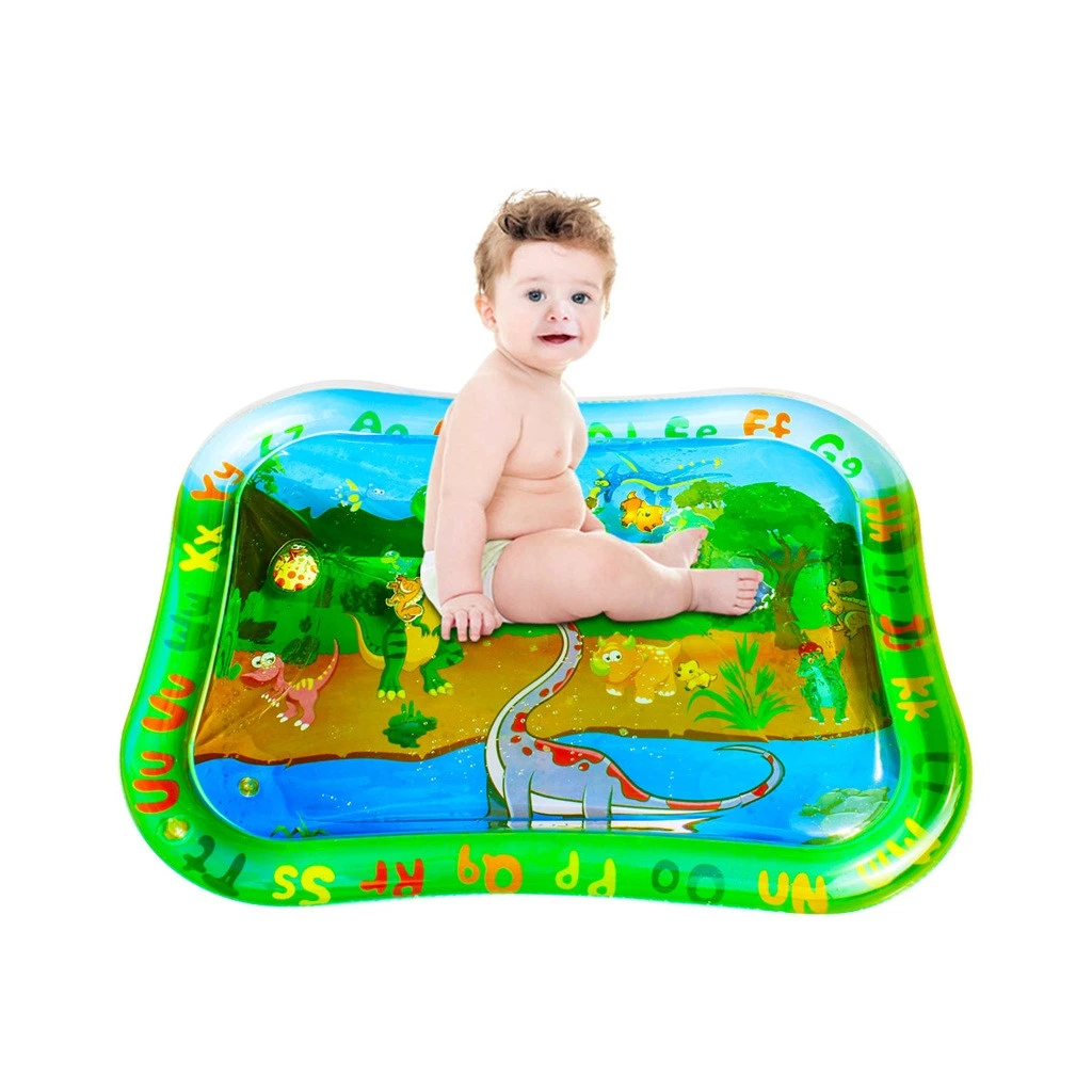 inflatable dinosaur play mat