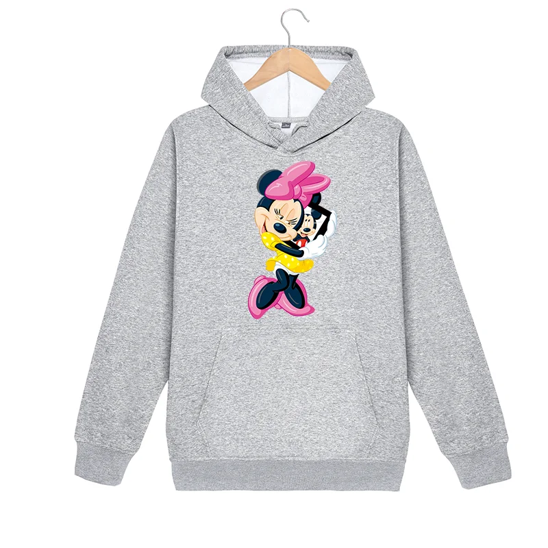 

Fashion Cartoon Cute Print Hoodies Women Winter Fleece Thick Warm Hooded Sweatshirts Pocket Female Plus Size Pullover Tops