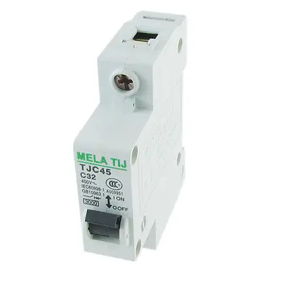 

Overload Protector Circuit Breaker 1P 32A 400VAC 3kA