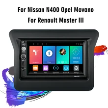 Eastereggs para Nissan N400 Opel Movano Renault Master III 3 2010-2019 7 pulgadas 2 Din Android Car Multimedia Player navegación GPS
