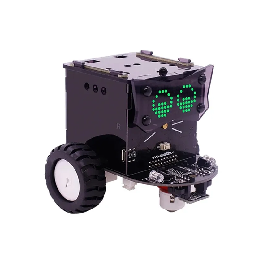 Yahboom omibox programmable cute robot car kit compatible with arduino scratch3.0 RC smart car