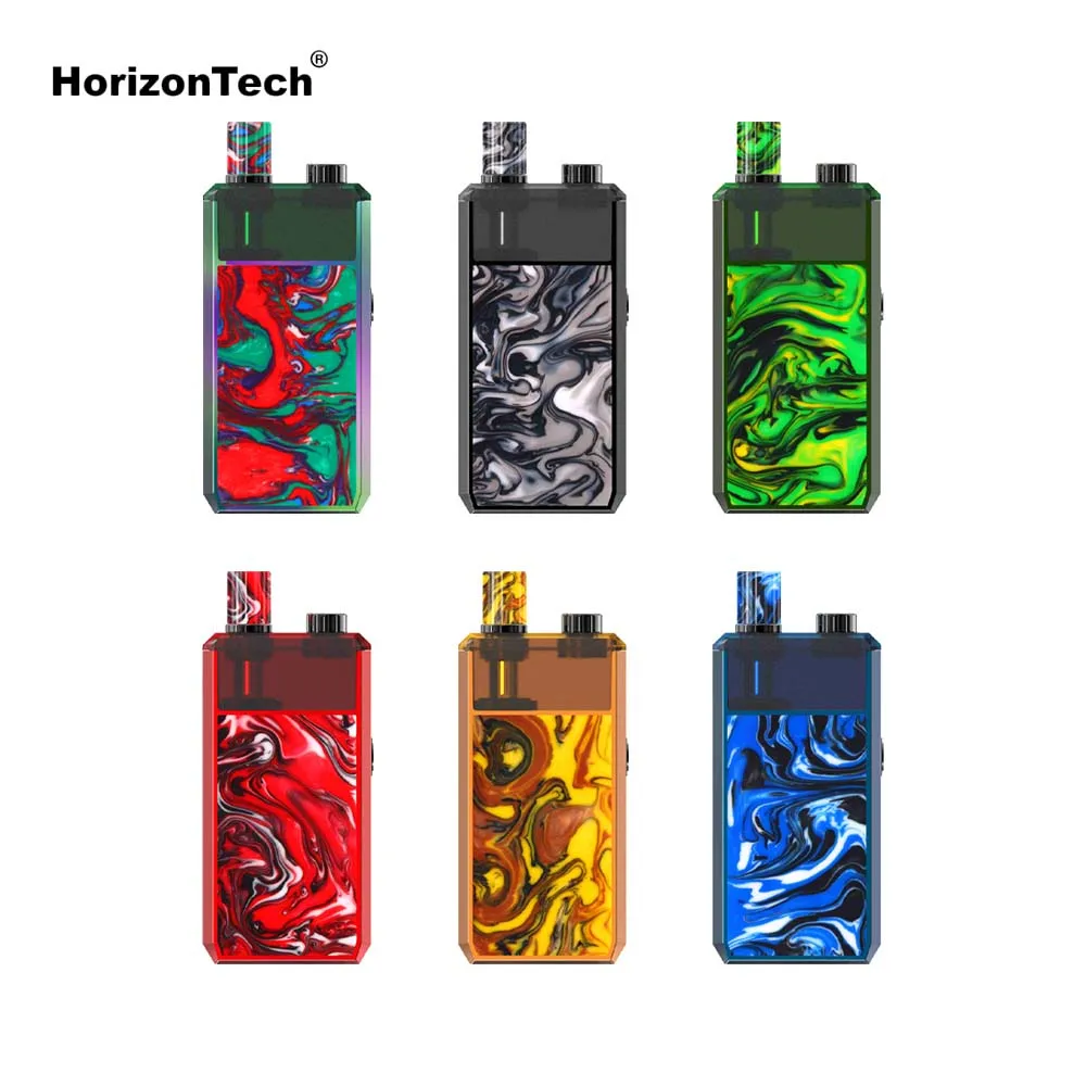 

Original HorizonTech Magico Kit built-in 1370mAh battery with 6.5ml Cartridge Pod tank Electronic Cigarette 2 types coils vape