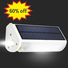 Brilex Solar Light Rechargeable Solar LED Lamp Flashlight Smart Sensor Automatic On/Off Waterproof for Yard Patio Corridor.