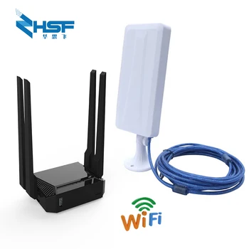 

2.4GWiFi router + high gain Wifi USB adapter high power amplifier extended Wifi signal 300mbps wireless router signal amplifier