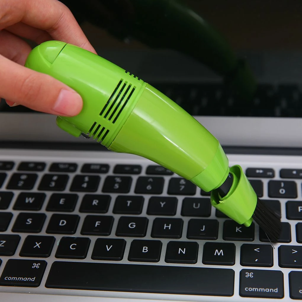 2022 New 1pc Mini Vacuum Usb Keyboard Cleaner Pc Laptop Brush Dust Cleaning  Tool Multiple Brushhead 4 Color - Computer Cleaners - AliExpress