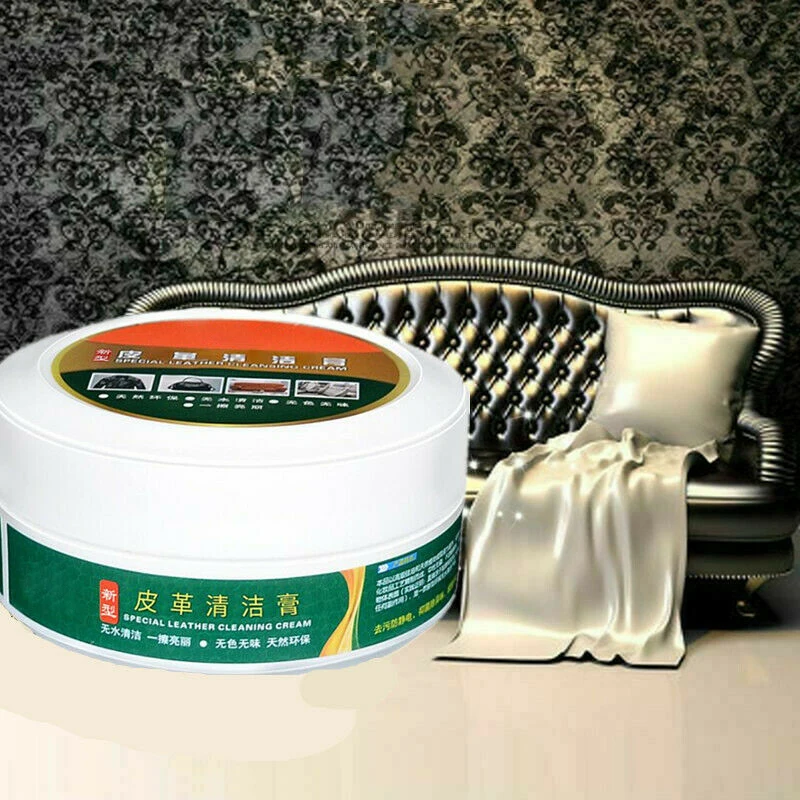 Leather Healing Balm Leather Cleaning Cream Cleaner for Leather Sofa Shoes Furniture HG99