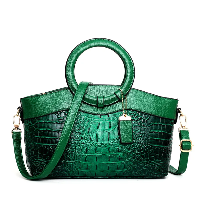 Tanie Kobiety luksusowe torebki damskie torebki projektant torebki Crossbody torebka ze skóry krokodyla sklep
