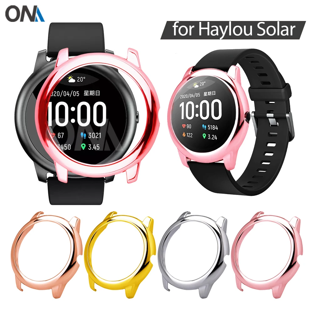Высококлассный защитный чехол для Xiaomi Haylou Solar LS05 PC жесткий с отверстиями женщин и