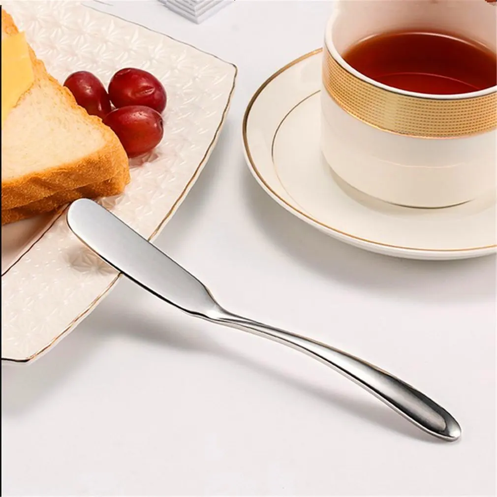 

Stainless Utensil Butter Knife Cheese Dessert Jam Cream Spreader Cutlery Toast Breakfast Tool Freeshipping