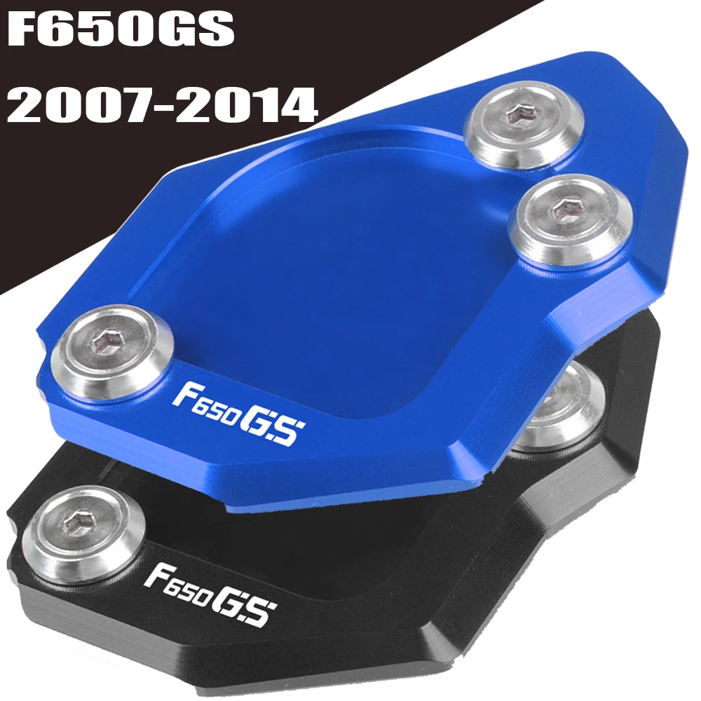 

CNC Side Stand Cover Kickstand Support Pad Support Shell For BMW F650GS F650 GS F 650 GS 2007 2008 2009 2010 2011 2012 2013 2014