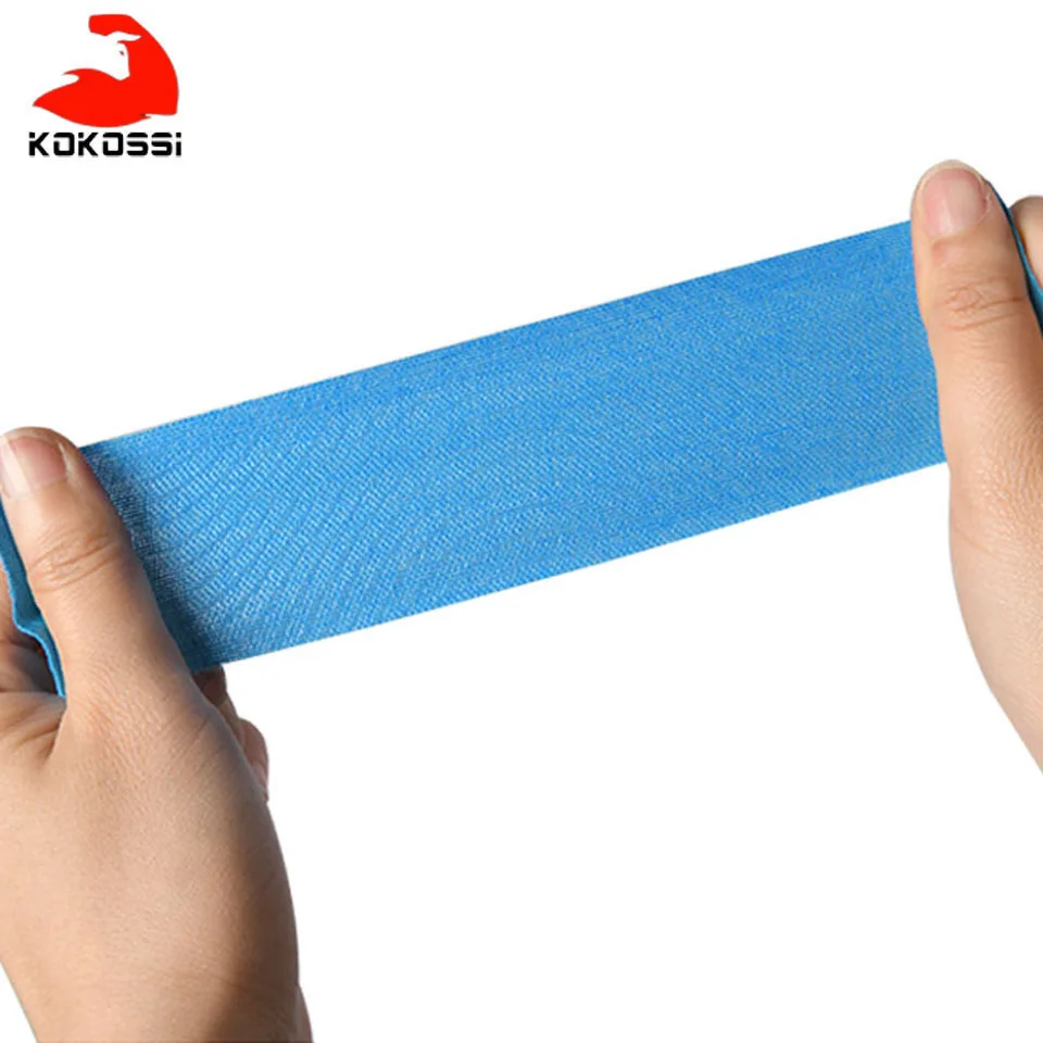 Sports Tape Kinesiology Tape Knee Pad Knee Wraps 5 Size Kinesiology Tape Athletic Recovery Self Adherent Wrap Taping Medical Muscle Pain Relief Knee Pads Protector