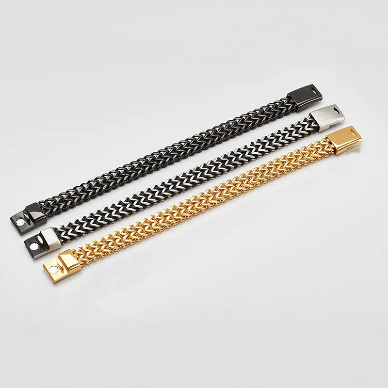 Новинка, стильный антикварный браслет-цепочка из нержавеющей стали, вечерние ювелирные изделия, подарок на Рождество