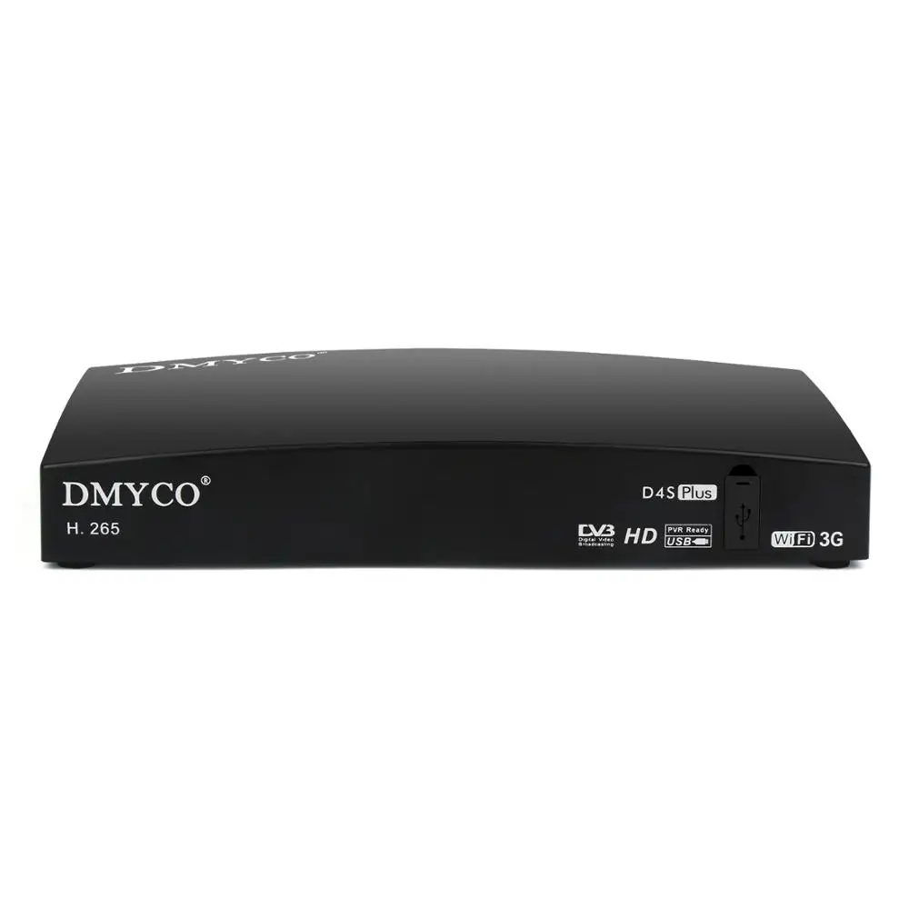 Горячая Распродажа 3 шт. DMYCO D4S плюс DVB-S2 цифровой спутниковый ресивер HD спутниковый ТВ рецептор Biss ключ 2 USB слот WiFi 3g Openbox V8S