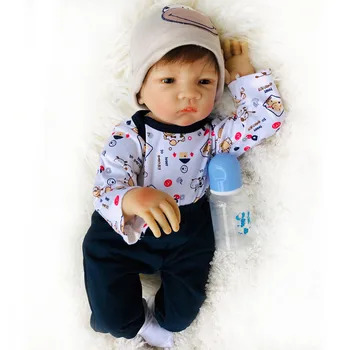 

Otarddolls Bebe Reborn doll 20" soft Vinyl Silicone reborn baby doll Cute Girl Toys boneca For Children Birthday Gift