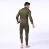 Tactical Training Mens Warm Underwear Suit Outdoor Hiking Hunting Windproof Thermal Fleece Shirt + Pants Sets Military Clothes ► Photo 3/6