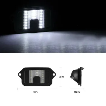 

6000K License Plate Light 12V Lamp For Ford Mustang 2005-2009 Vehicle Right
