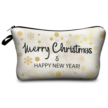 

Lady Makeup Bags Cosmetic Bag Cute Christmas Beauty Girls Make Up Women Large Toiletry Pouch Female Toiletry Bag Bolsa Drop Ship