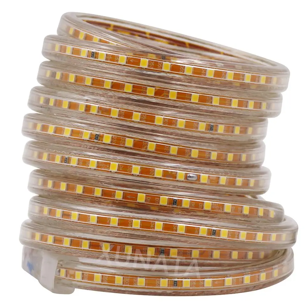 220V Светодиодные ленты света SMD2835 120 светодиодный s/М гибкий лента
