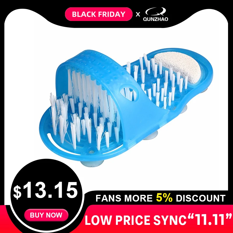 Ceny 2019 stóp jest twój plik stóp płuczki łatwe do czyszczenia stóp kapcie do SPA szczotka do masażu czyste łazienka prysznic czysty niebieski pielęgnacja stóp leczenie