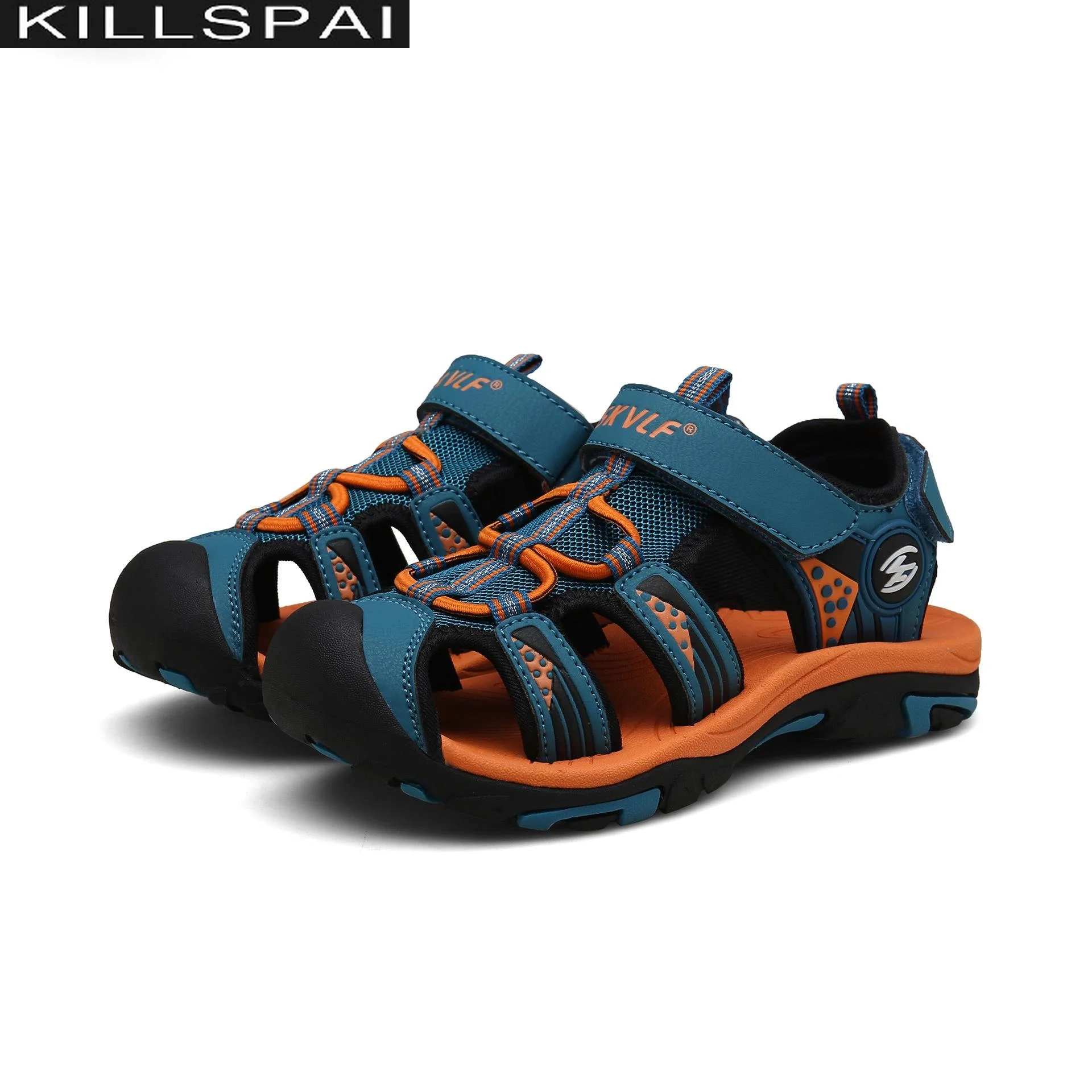 Killspai-Sandalias de primavera para niños, zapatos informales de fondo suave, calzado transpirable con suela de goma, novedad de 2021