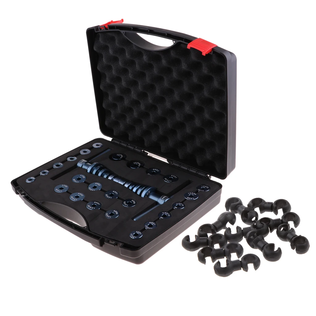 

Professional Bearing Press Kit Tool Bracket Bottom Tool & Cable Clip