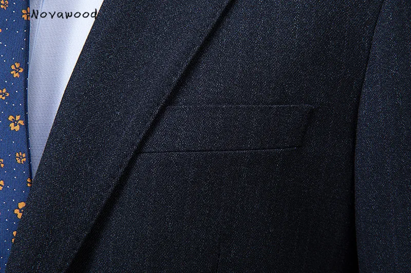 Novawwood два предмета Формальные смокинги жениха высокое качество Slim Fit бизнес мужской костюм реальные фотографии