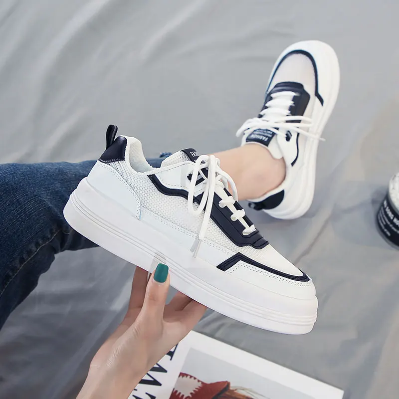 Tenis Feminino Fashion Sneakers Mesh Light Woman Casual Breathble Women Vulcanized Shoes Sneaker Walking Flat Zapatillas Mujer