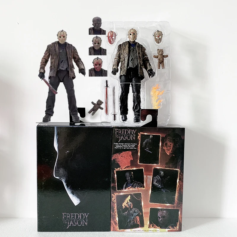 18 см 7 дюймов NECA Deluxe Edition Пятница 13 е экшн фигурка Ultimate Jason 2009 ремейк вурхезиш