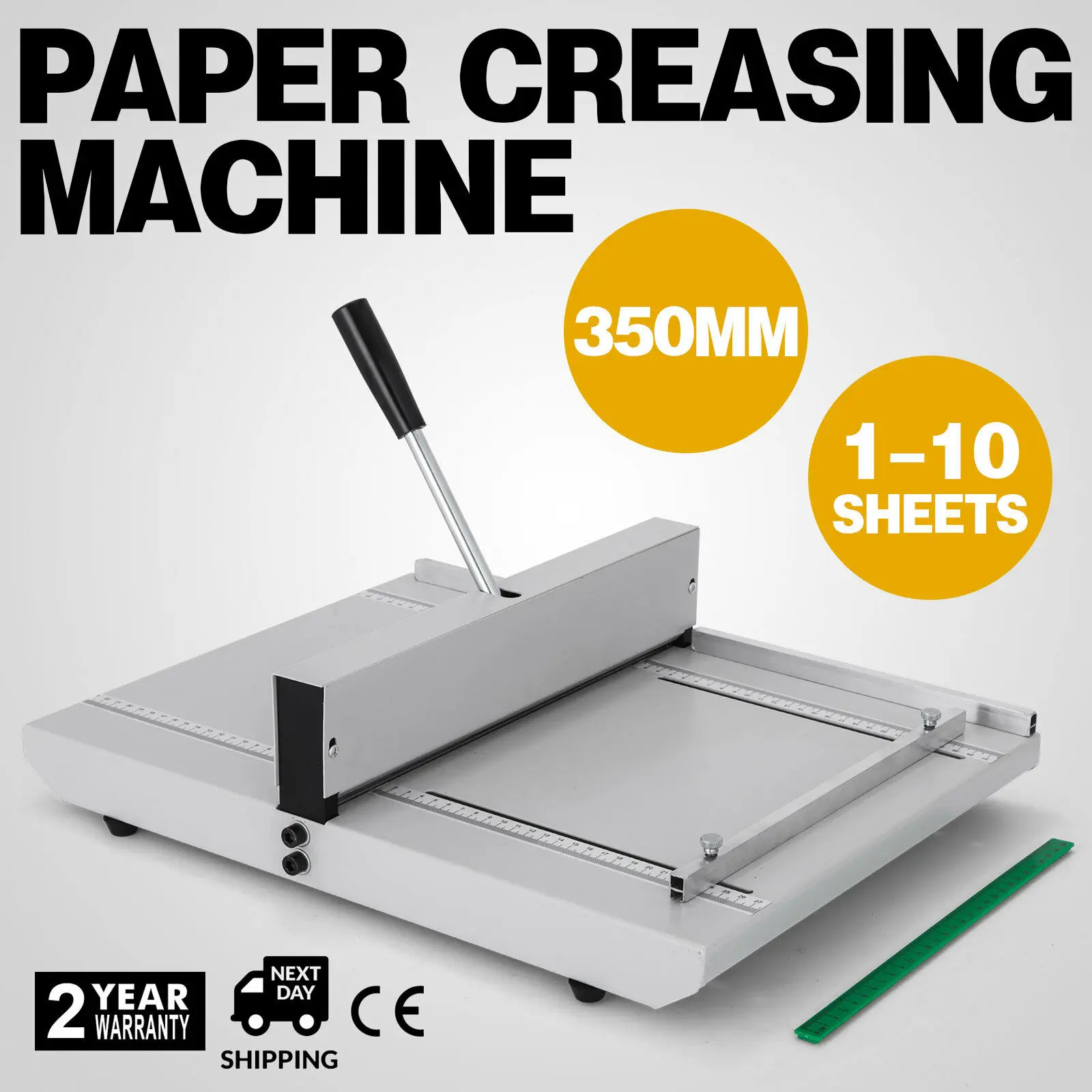 35cm  Manual Hand Paper Card Creaser Creasing Scoring Machine Scorer w/ Lock-USA 