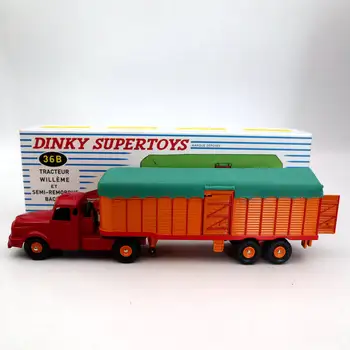 

Atlas Dinky toys 36B Tracteur Willeme ET Semi Remorque Bachee Truck Diecast Models Collection Auto car
