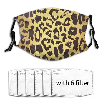 

Leopard Print (2) Reusable Breathable Anti Dust Unisex Face Mask Protective Mask Anti Haze Dust Dustproof Mouth Mask