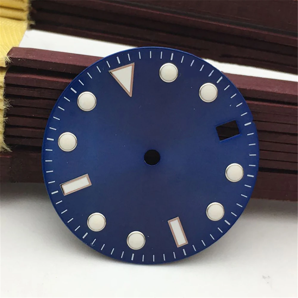 

28.5MM Watch Dial No Logo Dial Replacement for NH35 Mechanical Watch Movement Accessories