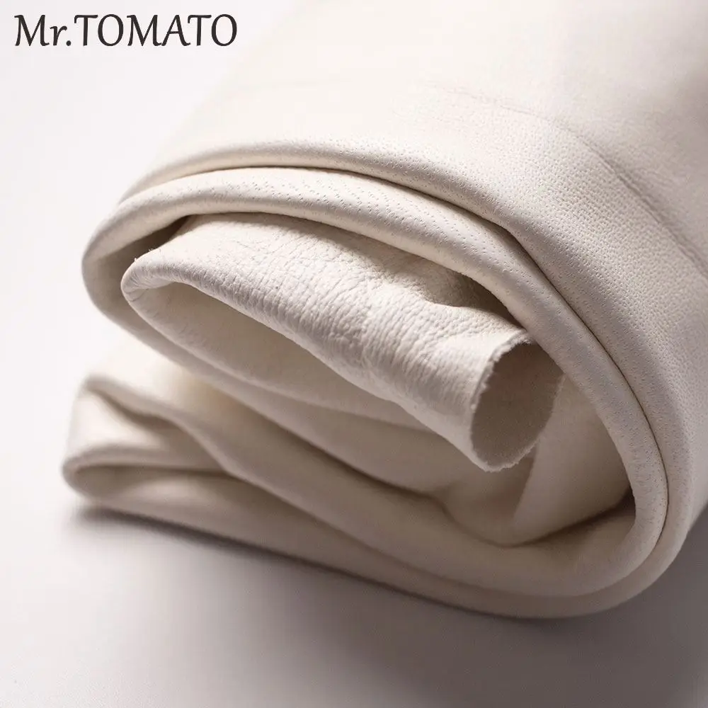 Перчатки из натуральной овечьей кожи кожаные мешки ручной работы мягкой белого