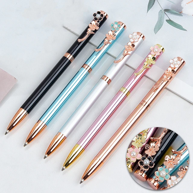 1 Piece Luxury Cute Sparkly Ballpoint Pen Wedding Metal Stationery School  Office Supply High Quality Pens - AliExpress