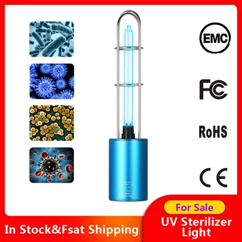

Rechargeable UV Sterilizer Lamp Air Purifier DC5V Ultraviolet Ozone Germicidal Light for Home Kitchen Toilet Cabinet