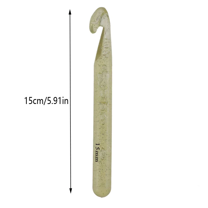 Plastic Crochet Acrylic Crochet Hook 12 mm 15 mm 18 20 mm25mm 5 pieces / set crochet kit crochet hooks crochet needles