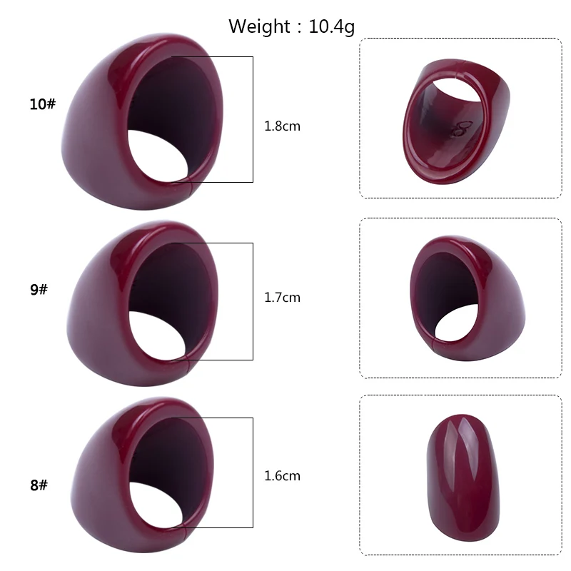Новое поступление модные большой пластиковый кольца для женщин дизайн большое красочное акриловое кольцо уникальные вечерние ювелирные изделия в стиле панк