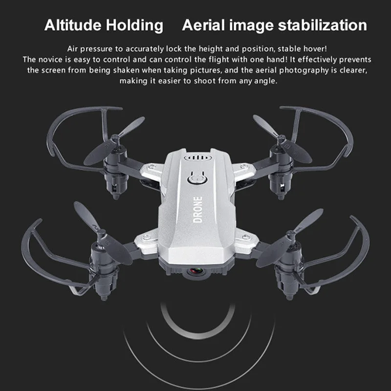 FFYY-Fpv Mini Drone Helicopter Drone For Selfie Gps Drones Quadcopter Wide Angle Foldable