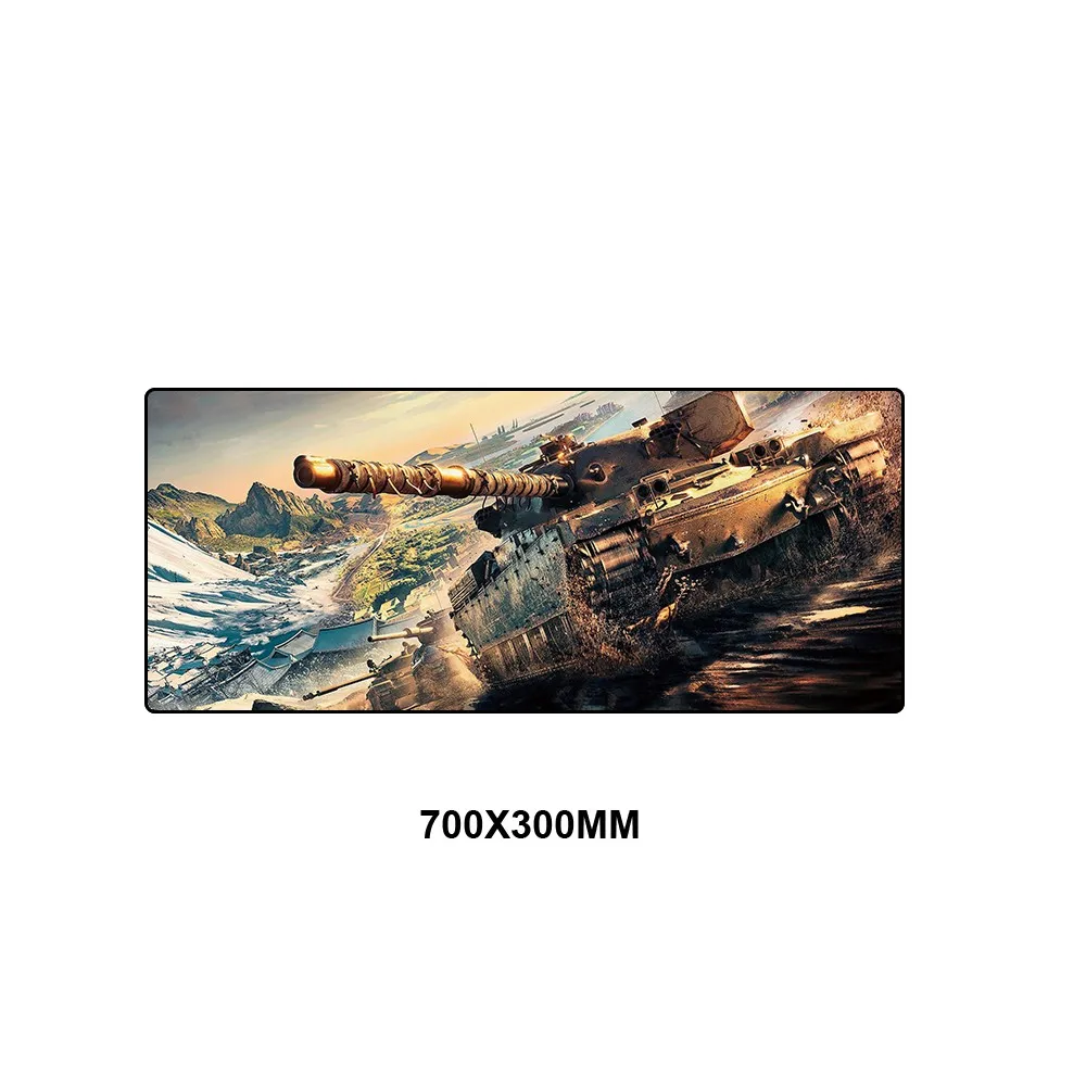 TKSJ-024 World of Tanks компьютерный ПК коврик для мыши Прочный клавиатура Игровой Коврик для мыши XL большой офисный стол коврики фиксирующий край коврик мышь для CS GO - Цвет: TKSJ-024