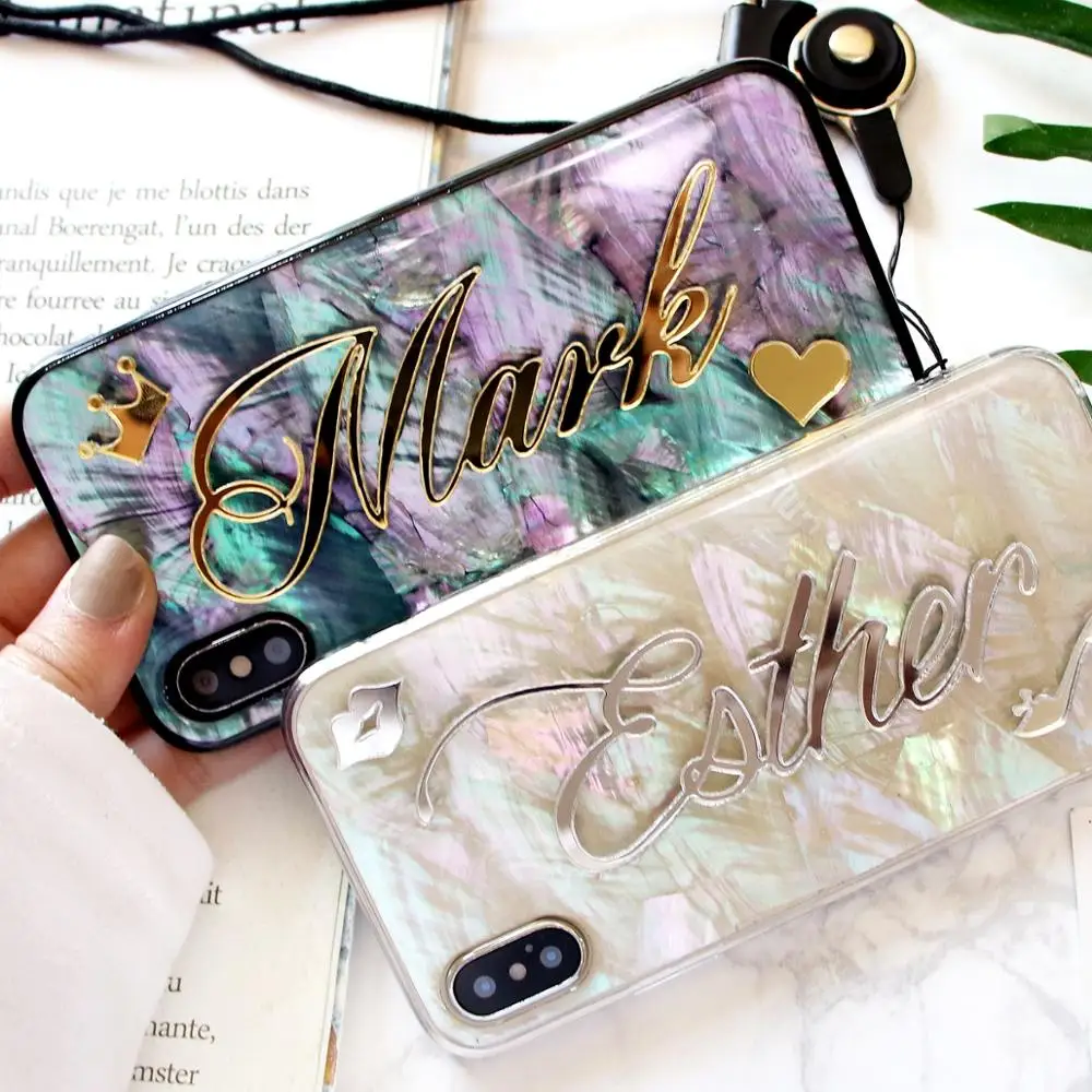 For Samsung Galaxy S21 S20 FE Ultra S8 S9 S10 Plus Note 20 8 9 10 Personality Rainbow Soft Cover Unique Custom Name Phone Case