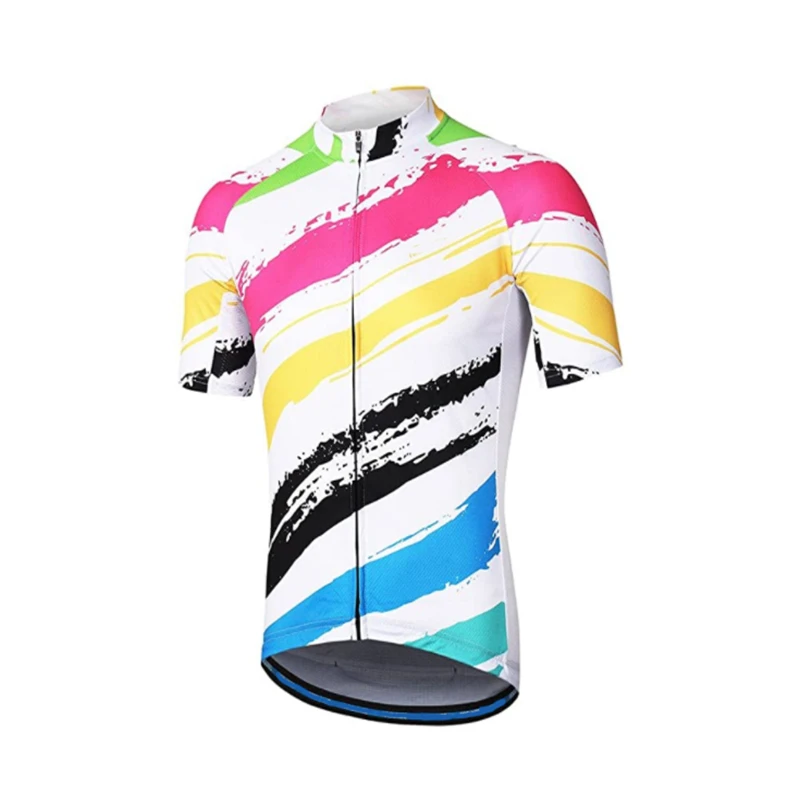 thumbnail image 1 of 2021 Nuevo Jersey de Ciclismo para Hombre, Camiseta de Manga Corta para Primavera y Otoño, Camiseta de Ciclismo para Bicicleta de Montaña y Carretera, Ropa de Ciclismo para Hombre, 1 of 5