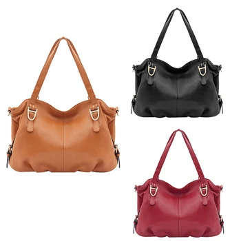 

Large Capacity Ladies Shoulder Bag Leather Casual Shopping Fashion