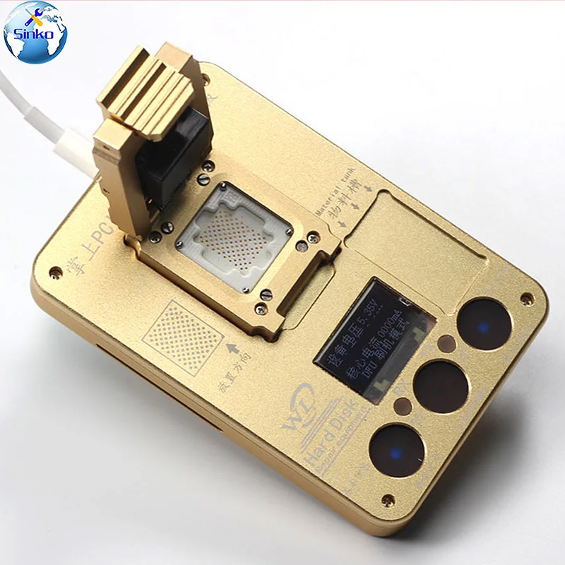 WL PCIE NAND Программист NAND тестовое приспособление для IPhone X 8P 8 7P 7 6SP 6 6P SE 5 запись и считывание жесткого диска Ремонтное оборудование
